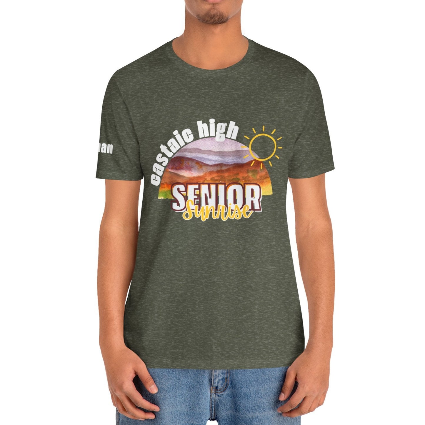 Castaic High Senior Sunrise Class of 26 Custom Name