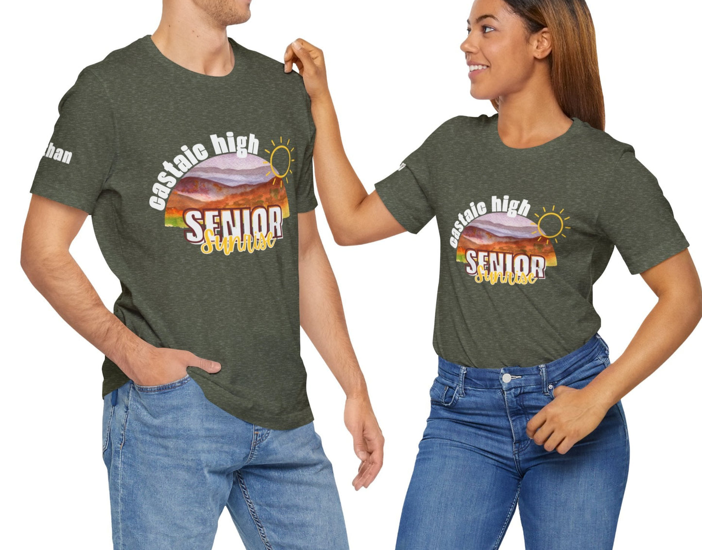 Castaic High Senior Sunrise Class of 26 Custom Name
