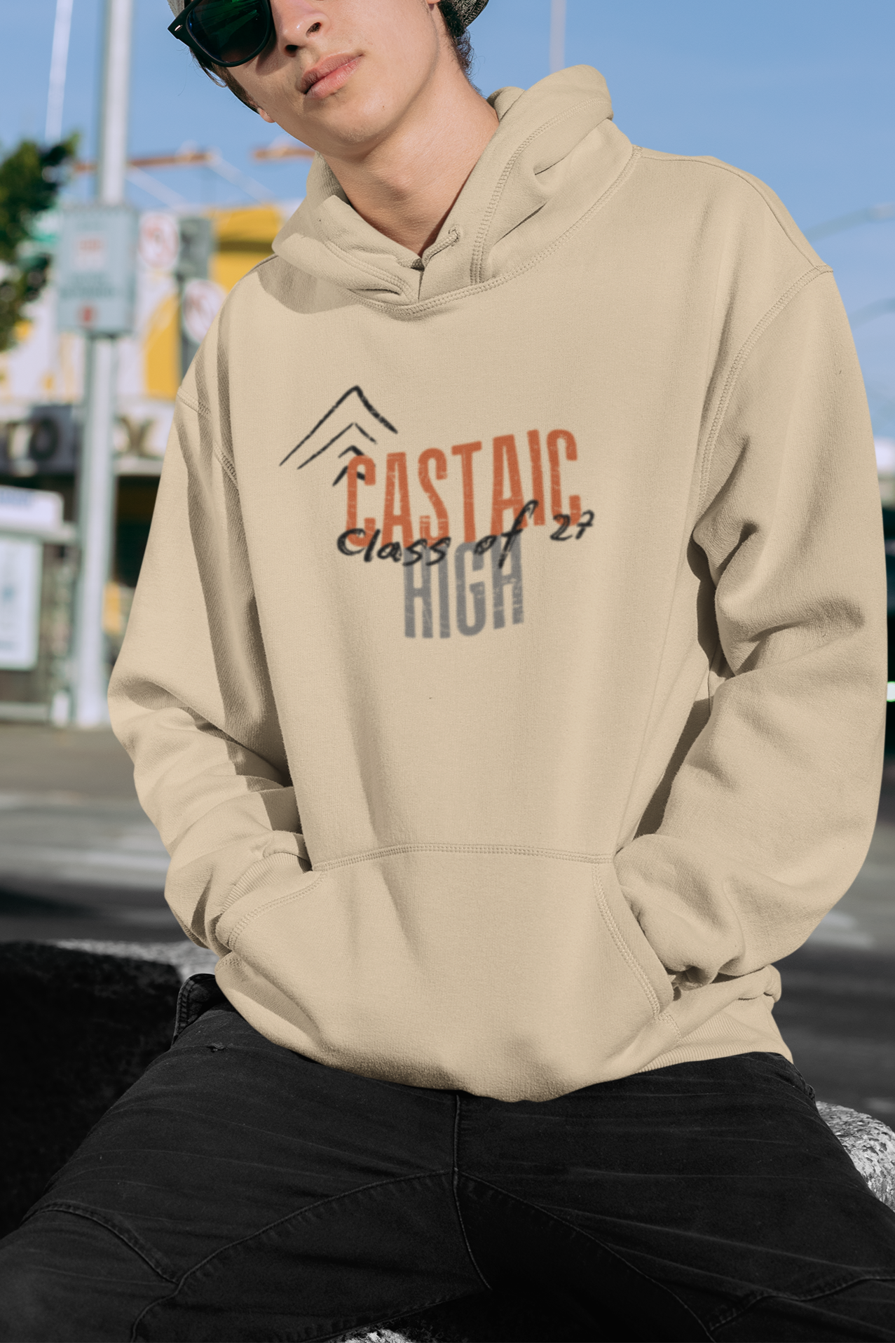 Castaic High School Graduating Class Sweatshirt Personalized with name