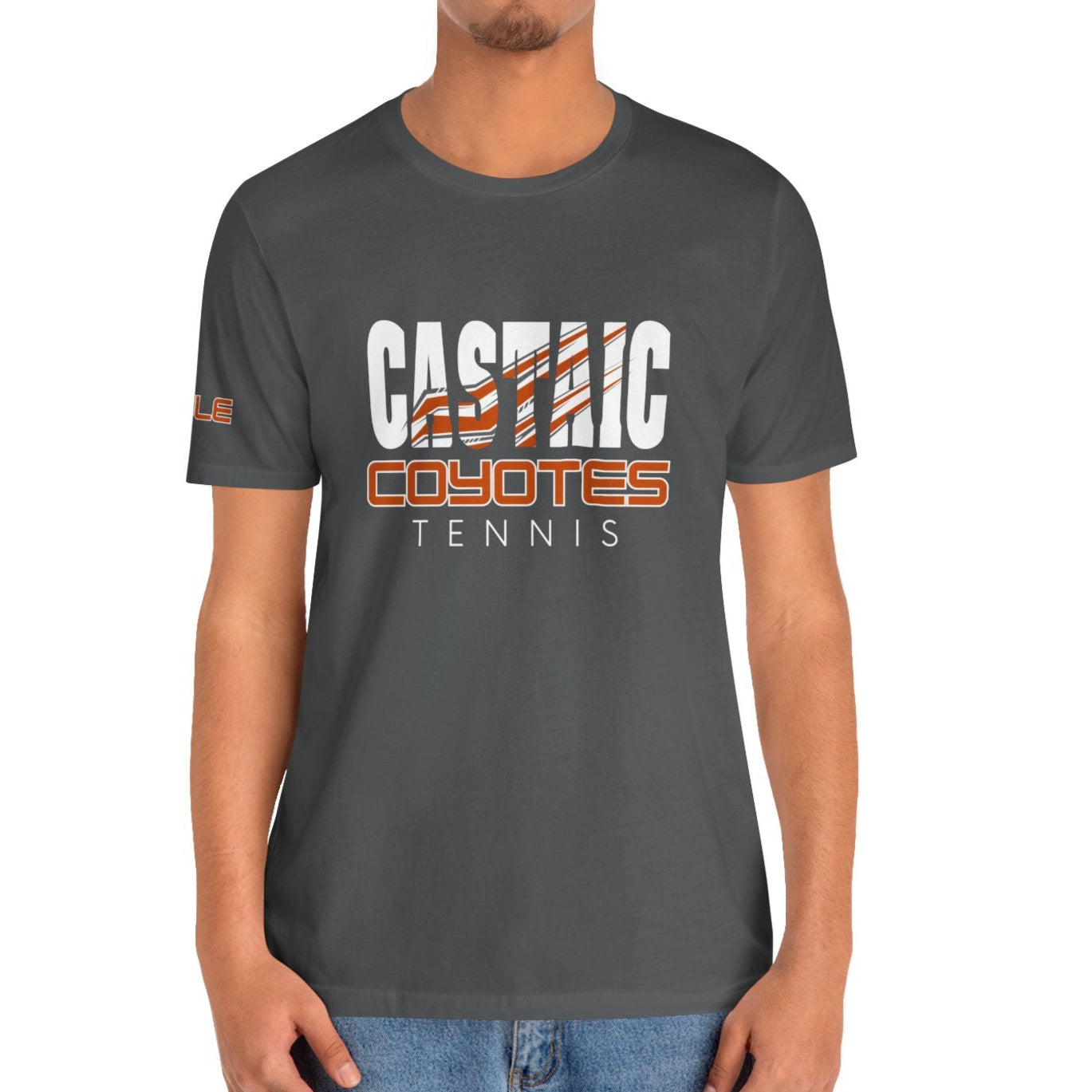 Castaic High Tennis Tee Personalized with name