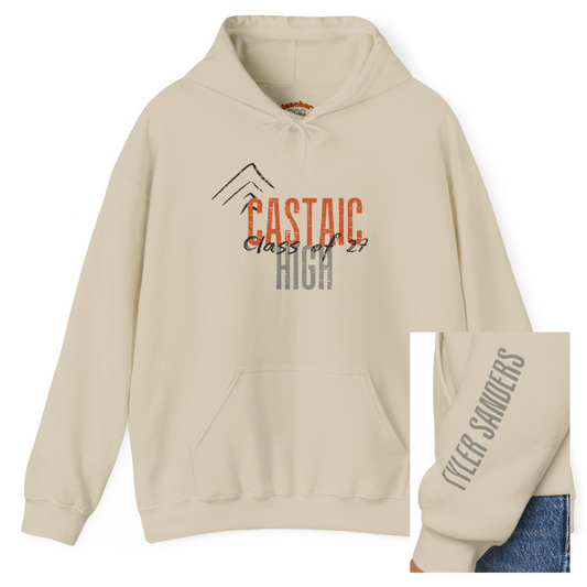 Castaic High School Graduating Class Sweatshirt Personalized with name